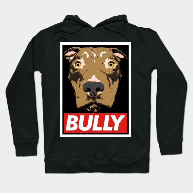 American Bully Hope Poster Hoodie by SmithyJ88
